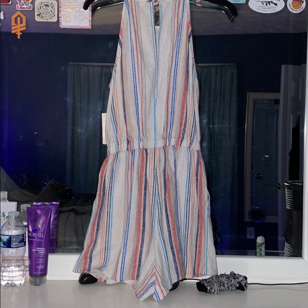 Striped Romper - Picture 4 of 4